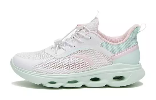 Детские кроссовки GS Low-top розовые/зеленые Anta Kids