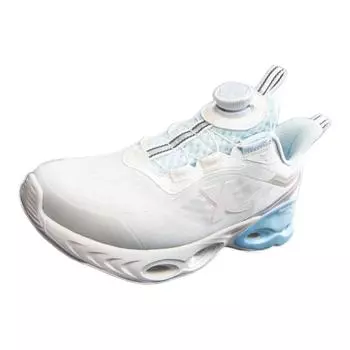 Детские кроссовки GS Low-top Sail White/Cloud Blue Xtep, белый/голубой