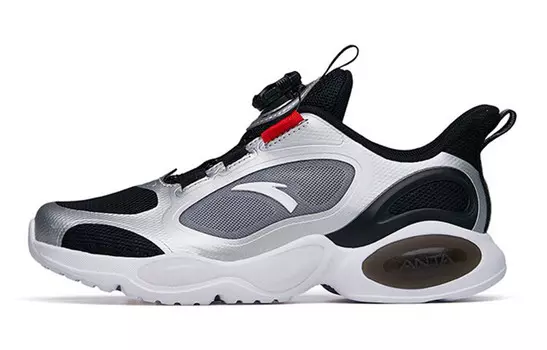 Детские кроссовки GS Low-top Silver/Black Anta Kids