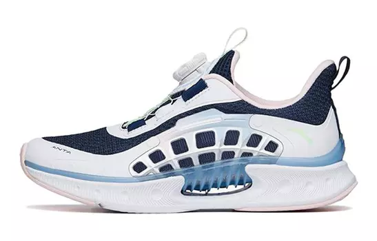 Детские кроссовки GS Low-top Синие/белые/розовые Anta Kids