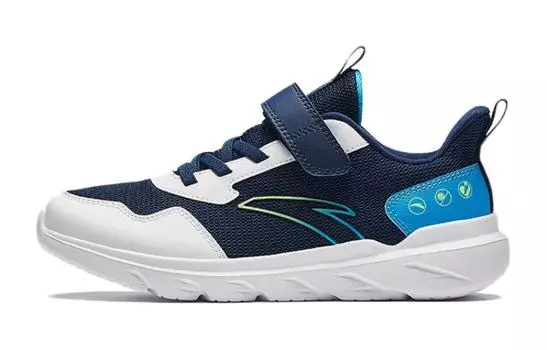 Детские кроссовки GS Low-top Синие/Белые Anta Kids, синий/белый