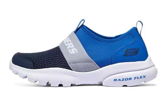 Детские кроссовки GS Low-top Синие/Черные Skechers, синий/черный