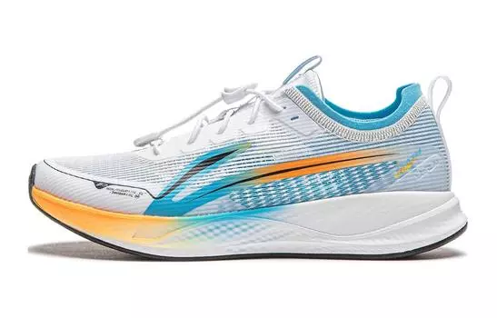 Детские кроссовки GS Low-top Standard White/Delphin Blue Lining Young, голубой