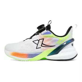 Детские кроссовки GS Low-top White/Periwinkle Basket Purple Xtep, фиолетовый