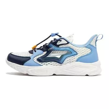 Детские кроссовки GS Mid-top Белые/Синие Xtep, белый/синий