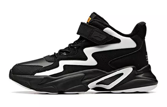 Детские кроссовки GS Mid-top черные/белые Anta Kids