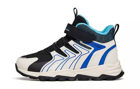 Детские кроссовки GS Mid-top Черный/грязевый пепельный/синий Anta Kids