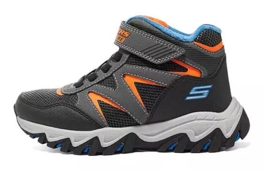 Детские кроссовки GS Mid-top Серые/Оранжевые Skechers, серый/оранжевый