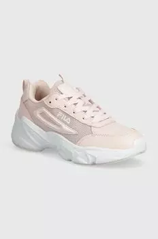 Детские кроссовки Happy Fila, роза