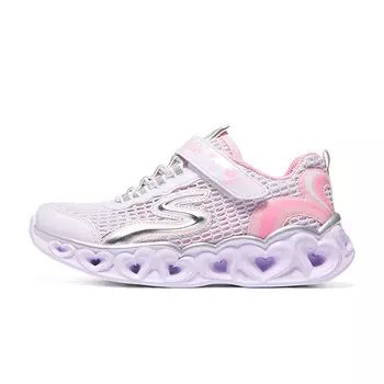 Детские кроссовки Heart Lights Lifestyle GS Low-top White Skechers