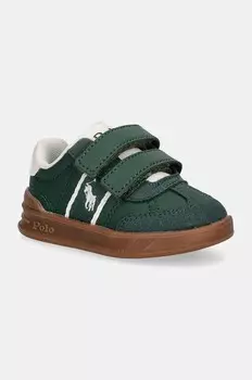 Детские кроссовки HERITAGE COURT III EZ T-TOE Polo Ralph Lauren, зеленый