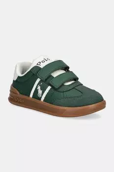 Детские кроссовки HERITAGE COURT III EZ T-TOE Polo Ralph Lauren, зеленый