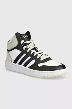 Детские кроссовки HOOPS 3.0 MID adidas Originals, черный