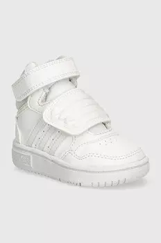 Детские кроссовки HOOPS Mid 3.0 AC adidas Originals, белый