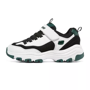 Детские кроссовки I-Conik GS Low-top Белые/зеленые Skechers