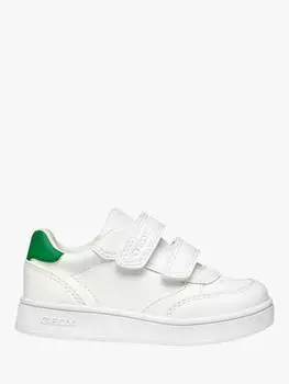 Детские кроссовки из эклипера Geox, цвет White/Green