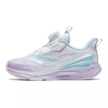 Детские кроссовки Kids Low-top ANTA Белый/Светло-туманный фиолетовый/Светло-голубой лед Anta Kids, голубой