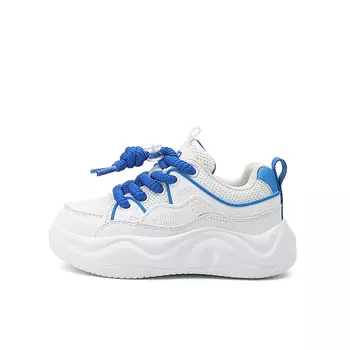Детские кроссовки Kids Low-top Белый/Королевский синий/Зеленый папоротник Jeep, белый