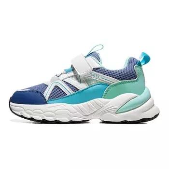 Детские кроссовки Kids Low-top Белый/Королевский синий/Зеленый папоротник Camel, белый/зеленый