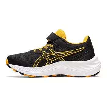 Детские кроссовки Kids Low-top Black/amber Asics, черный