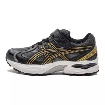 Детские кроссовки Kids Low-top Black/Gold Asics, черный