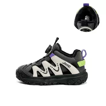 Детские кроссовки Kids Low-top Black Jeep, слоновая кость/черный