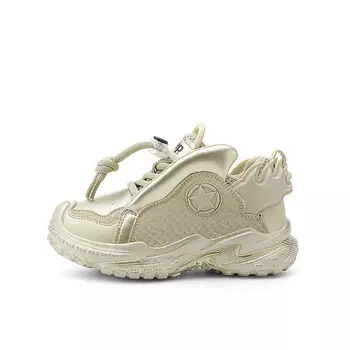 Детские кроссовки Kids Low-top Gold Jeep, золотой