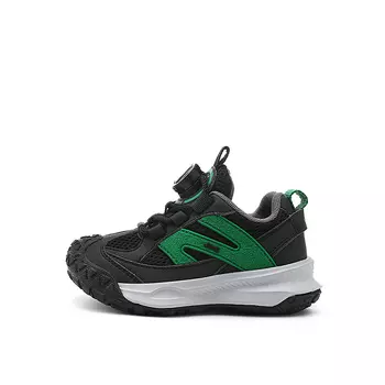 Детские кроссовки Kids Low-top Green Jeep, черный/зеленый