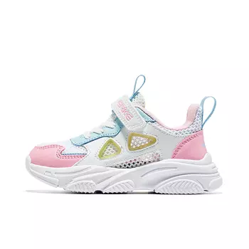 Детские кроссовки Kids Low-top Positive White/Lake Blue Erke Kids, белый