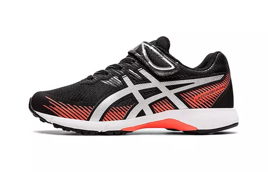 Детские кроссовки Lazerbeam PS Low-top, черные/серебристые Asics, черный/серебряный