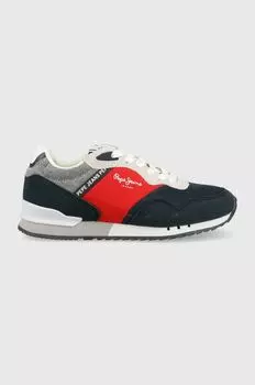 Детские кроссовки Лондон Pepe Jeans, темно-синий