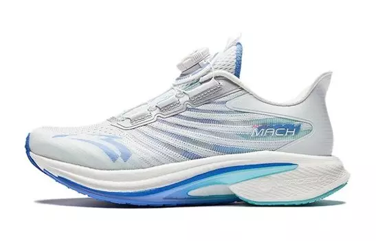 Детские кроссовки Mach 4.0 GS Low-top Pure White/Water-Dissolved Blue Anta Kids