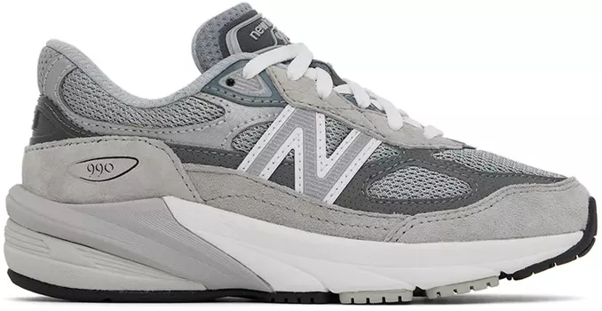 Детские кроссовки New Balance 990v6, серый