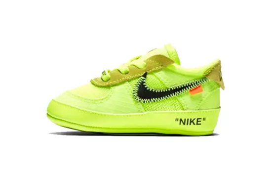 Детские кроссовки Nike Air Force 1 Low Pre-Walker TD, желтый