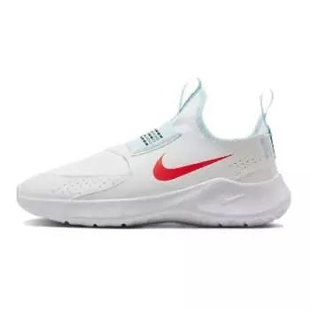 Детские кроссовки Nike Flex Runner GS, White/White/Glacier Blue/Light Crimson