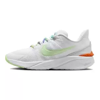 Детские кроссовки Nike Star Runner 4 GS, White / Photon Grey / Dutch Orange / Vapor Green