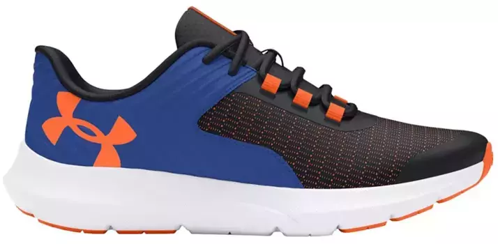 Детские кроссовки Outhustle 2 для начальной школы Under Armour, черный/синий/оранжевый