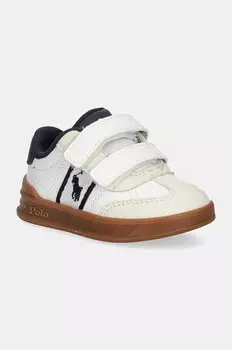 Детские кроссовки Polo Ralph Lauren HERITAGE COURT III EZ T-TOE, белый