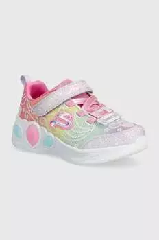 Детские кроссовки Princess Wishes Skechers, мультиколор