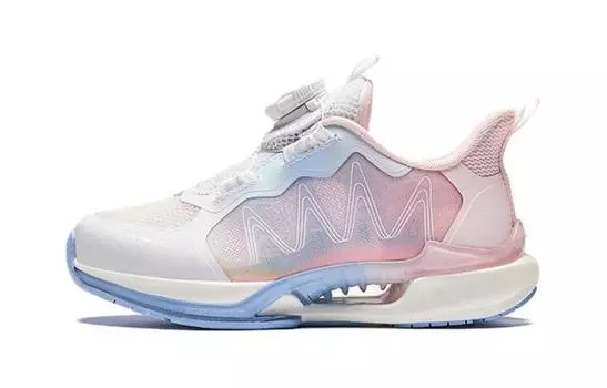 Детские кроссовки PS Low-top Anta Белый / Жемчужно-розовый / Дунайский синий Anta Kids, синий