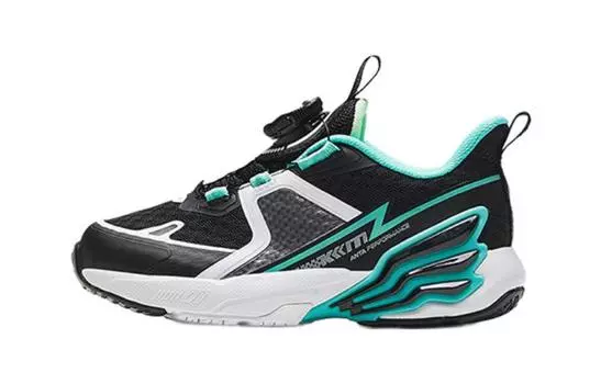 Детские кроссовки PS Low-top Белые/Черные/Зеленые Anta Kids