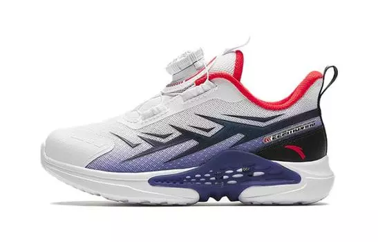 Детские кроссовки PS Low-top Белые/Синие Anta Kids, белый/синий