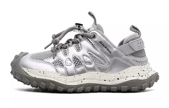 Детские кроссовки PS Low-top бежевые/белые красные/серебристые/черные синие Dickies, серебряный