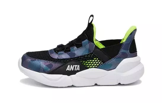 Детские кроссовки PS Low-top Black Anta Kids