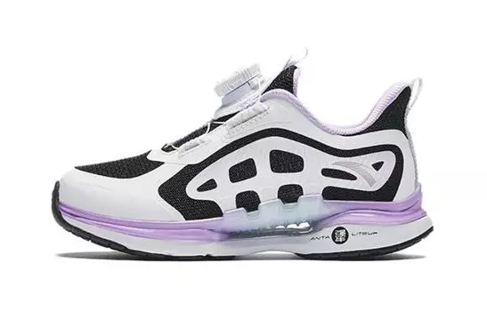 Детские кроссовки PS Low-top Черные/белые Anta Kids, черный/белый