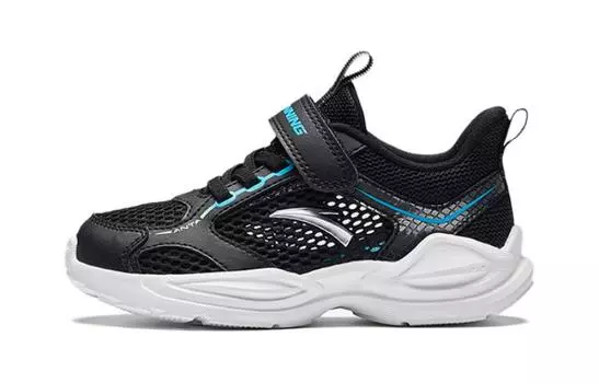 Детские кроссовки PS Low-top Черные/белые Anta Kids, черный/белый