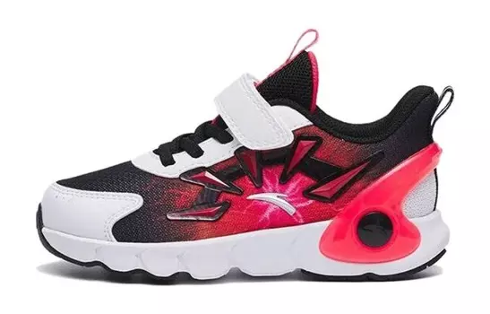 Детские кроссовки PS Low-top Черные/белые/красные Anta Kids, черный/оранжевый
