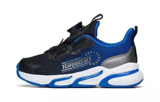 Детские кроссовки PS Low-top черные/серебристые Anta Kids