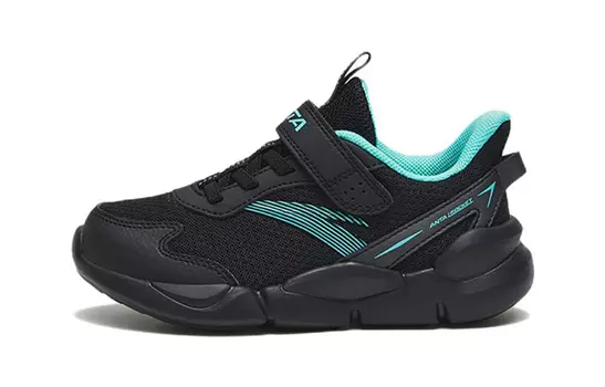 Детские кроссовки PS Low-top черные/синие Anta Kids