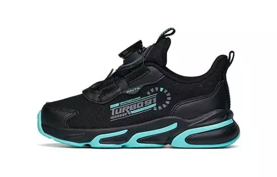 Детские кроссовки PS Low-top черные/синие Anta Kids